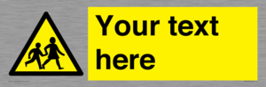 WV5584: Custom Warning children Sign