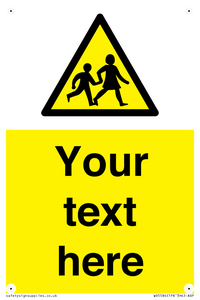 WV5584: Custom Warning children Sign
