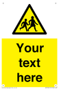 WV5584: Custom Warning children Sign