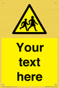 WV5584: Custom Warning children Sign