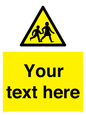 WV5584: Custom Warning children Sign