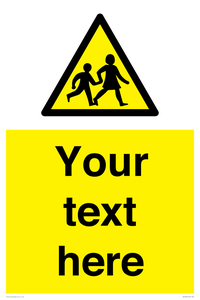 WV5584: Custom Warning children Sign