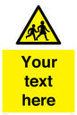 WV5584: Custom Warning children Sign