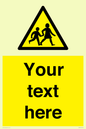 WV5584: Custom Warning children Sign