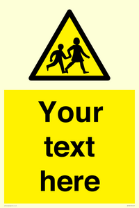 WV5584: Custom Warning children Sign