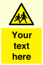 WV5584: Custom Warning children Sign