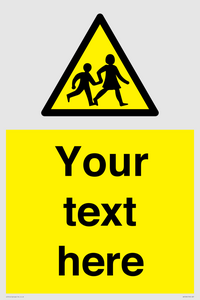WV5584: Custom Warning children Sign