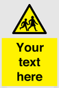 WV5584: Custom Warning children Sign