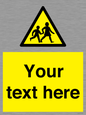 WV5584: Custom Warning children Sign