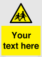 WV5584: Custom Warning children Sign