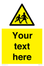 WV5584: Custom Warning children Sign