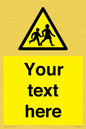 WV5584: Custom Warning children Sign