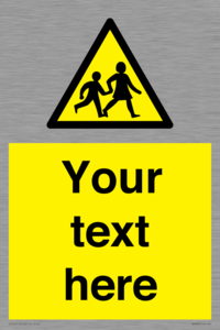 WV5584: Custom Warning children Sign