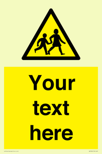 WV5584: Custom Warning children Sign