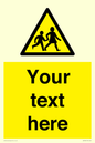 WV5584: Custom Warning children Sign