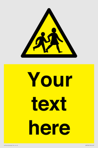 WV5584: Custom Warning children Sign