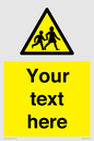 WV5584: Custom Warning children Sign