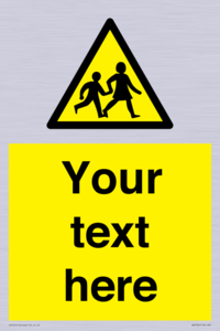 WV5584: Custom Warning children Sign