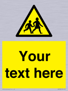 WV5584: Custom Warning children Sign