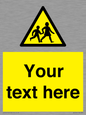 WV5584: Custom Warning children Sign