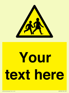 WV5584: Custom Warning children Sign