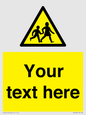 WV5584: Custom Warning children Sign