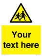 WV5584: Custom Warning children Sign