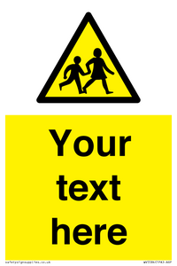 WV5584: Custom Warning children Sign