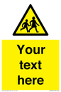 WV5584: Custom Warning children Sign