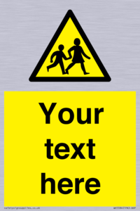 WV5584: Custom Warning children Sign