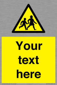 WV5584: Custom Warning children Sign