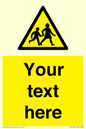 WV5584: Custom Warning children Sign
