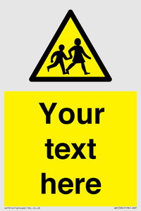 WV5584: Custom Warning children Sign