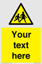 WV5584: Custom Warning children Sign