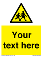 WV5584: Custom Warning children Sign