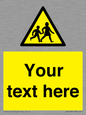 WV5584: Custom Warning children Sign