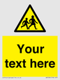 WV5584: Custom Warning children Sign