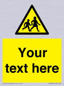 WV5584: Custom Warning children Sign