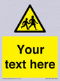 WV5584: Custom Warning children Sign