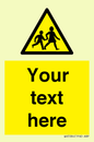 WV5584: Custom Warning children Sign