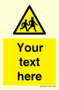 WV5584: Custom Warning children Sign