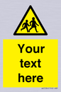 WV5584: Custom Warning children Sign