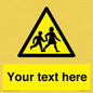 WV5584: Custom Warning children Sign