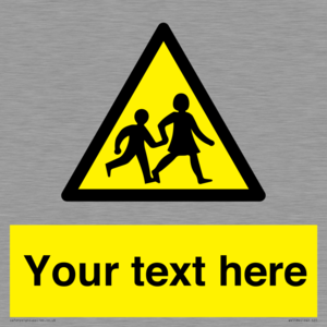 WV5584: Custom Warning children Sign