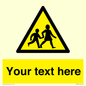 WV5584: Custom Warning children Sign