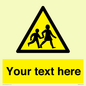 WV5584: Custom Warning children Sign