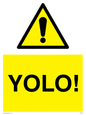 WV5599: YOLO! Sign