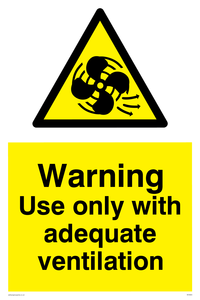 WV5603: Use only with adequate ventilation