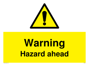 WV5664: Warning Hazard ahead