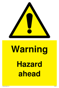 WV5664: Warning Hazard ahead